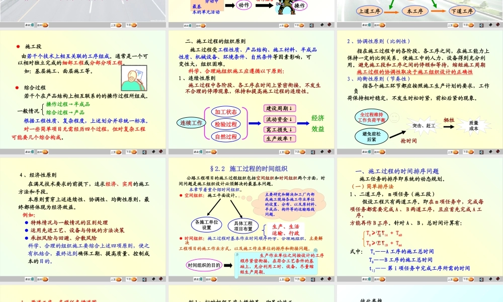 施工组织原理1