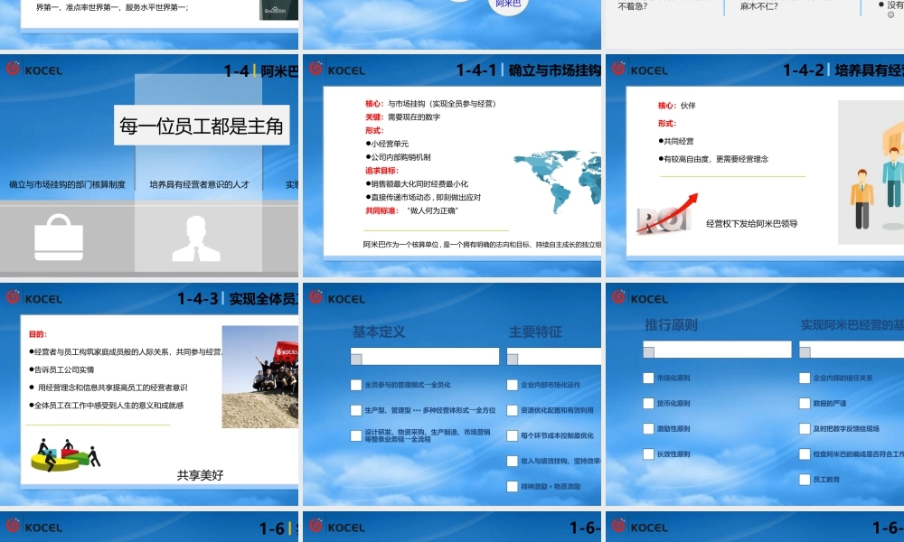 某公司经营体实施启动大会
