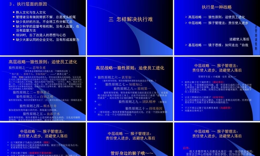 如何打造高效执行力(ppt 42页)
