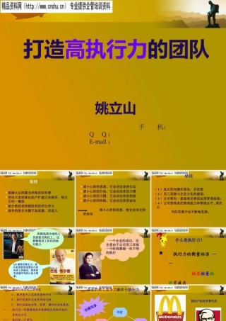 如何打造高效执行力的团队