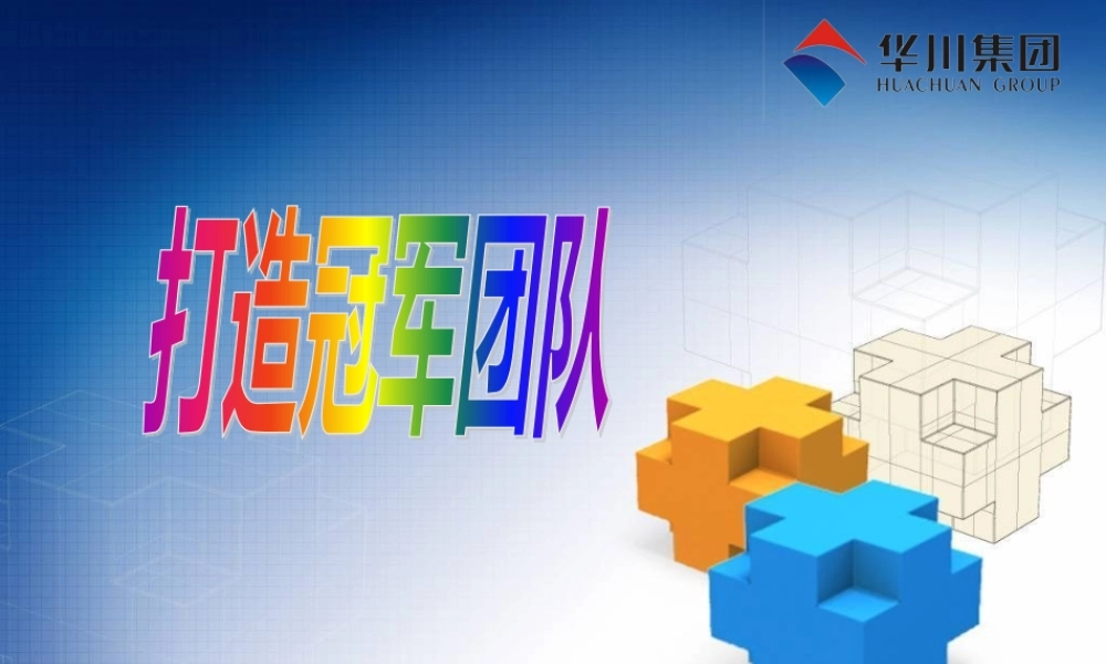 如何打造冠军团队