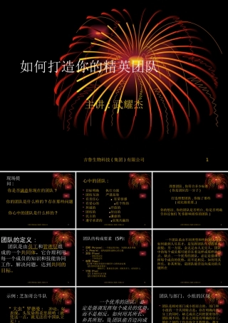 如何打造精英团队(PPT 51页)1