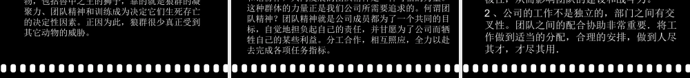 如何打造狼性团队(PPT 43页)