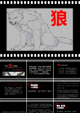 如何打造狼性团队(PPT 43页)