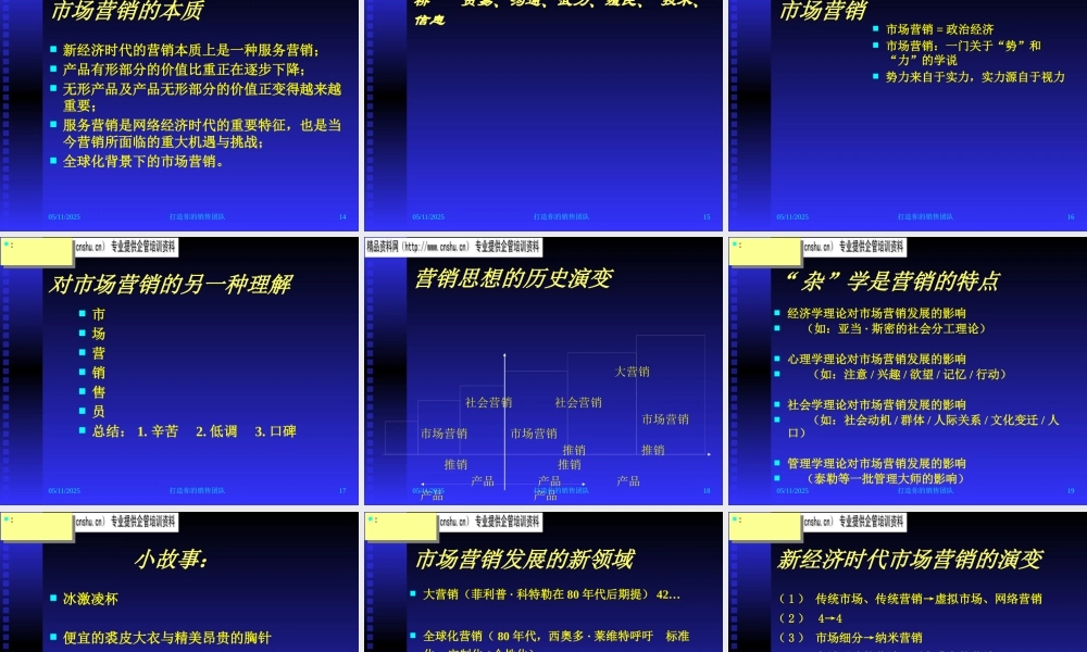 如何打造你的销售团队