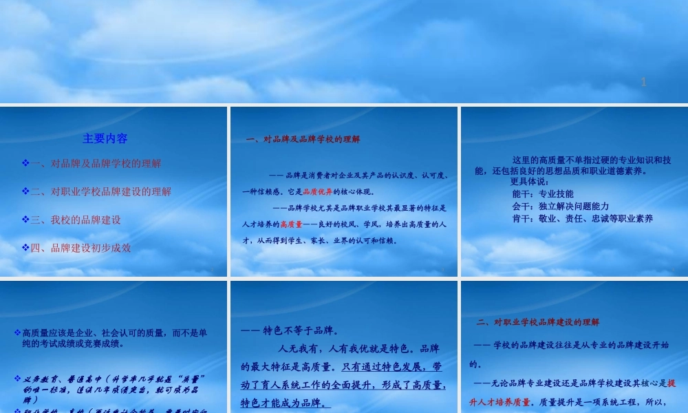如何打造品牌学校