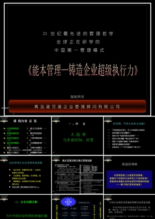 如何打造企业顶级执行力