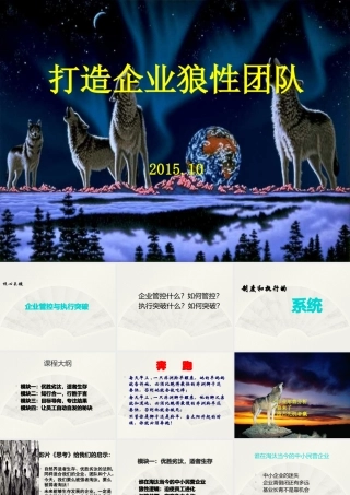 如何打造企业狼性团队