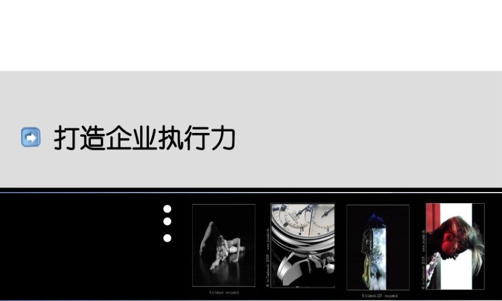 如何打造企业执行力