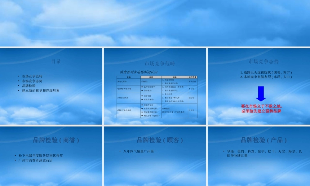 如何打造强势品牌与决胜终端
