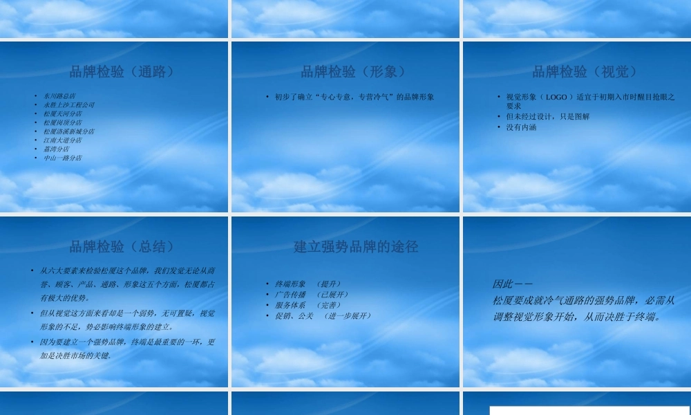 如何打造强势品牌与决胜终端