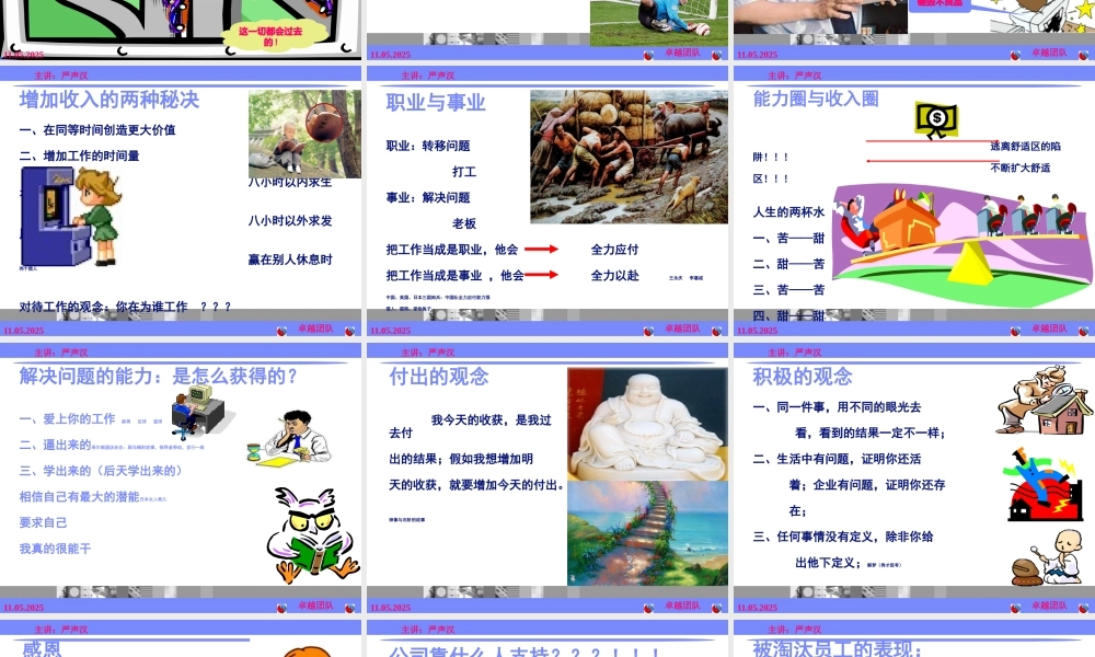 如何打造一支自动自发的卓越团队培训课件