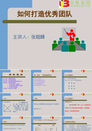 如何打造优秀团队