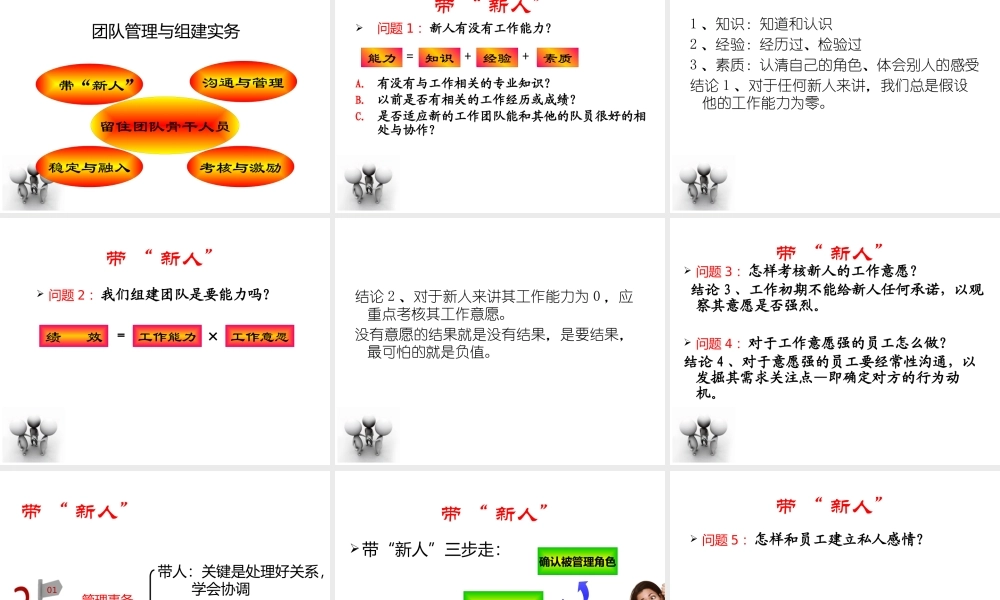 如何打造有执行力的组织培训讲座