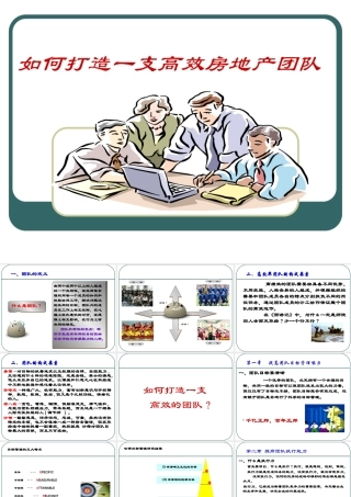 如何打造支高效的团队