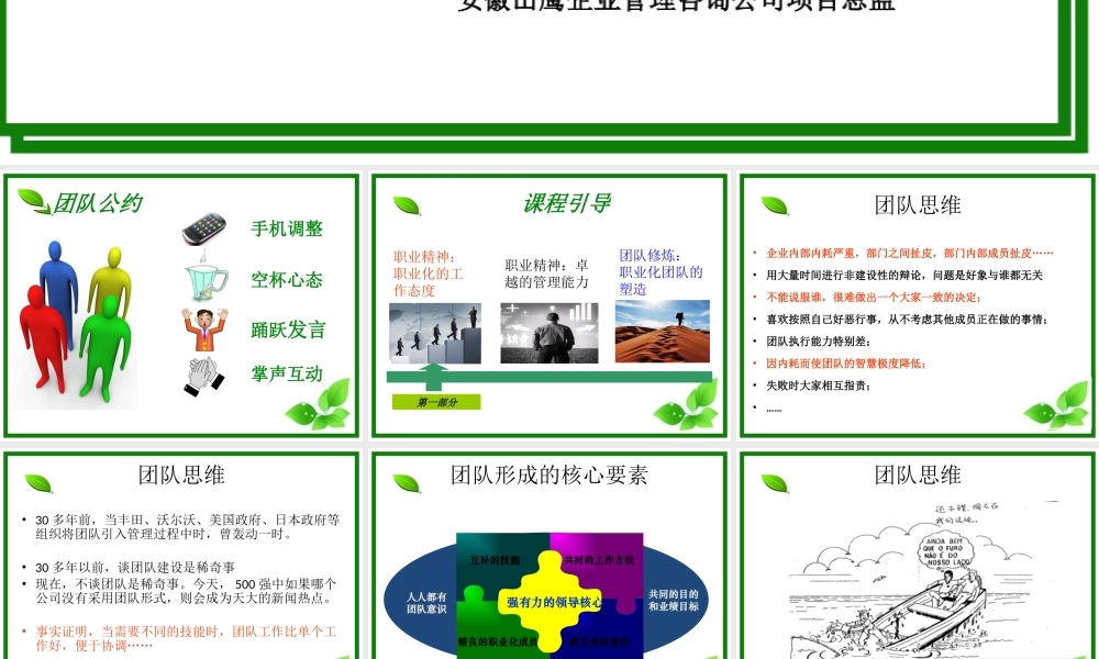 如何打造职业化团队