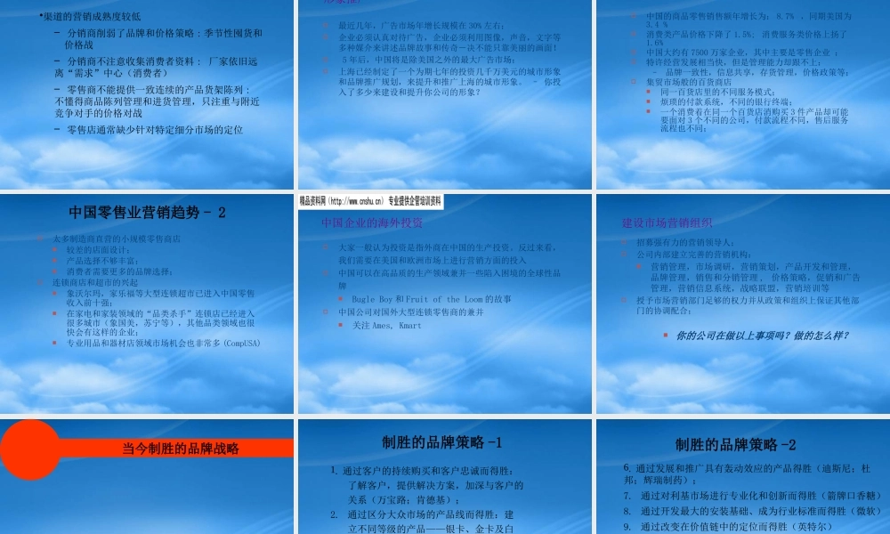 如何打造中国企业品牌力(ppt 82页)