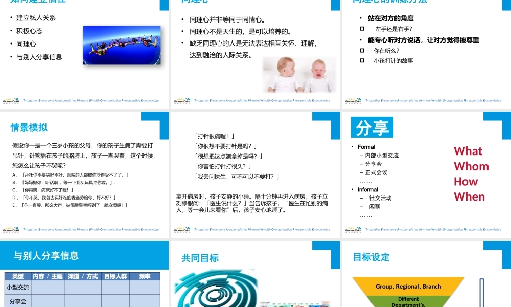 如何打造卓越团队凝聚力