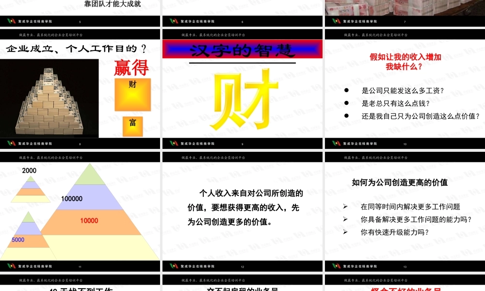 如何打造自动自发卓越团队讲义