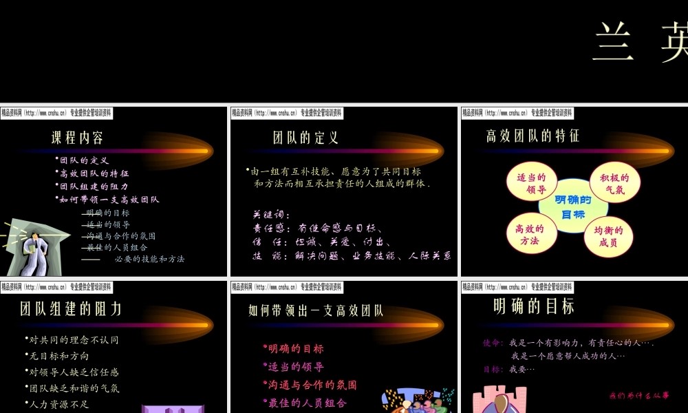 如何带领一支高效团队