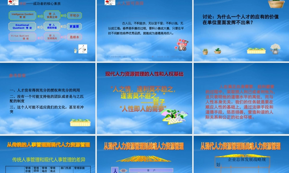 如何当好企业的战略伙伴(ppt 51)
