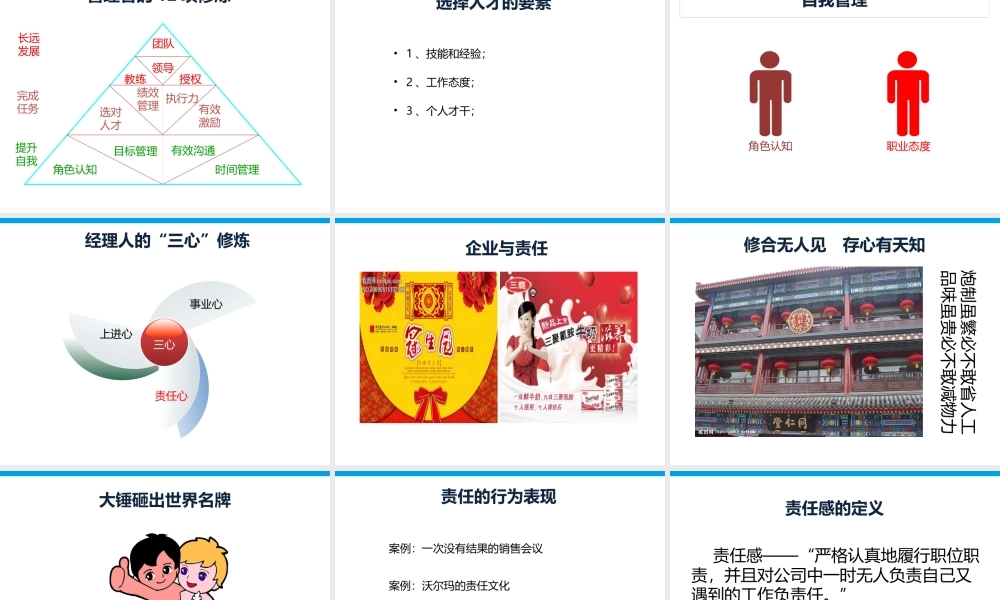 如何当好新经理(PPT 106页)