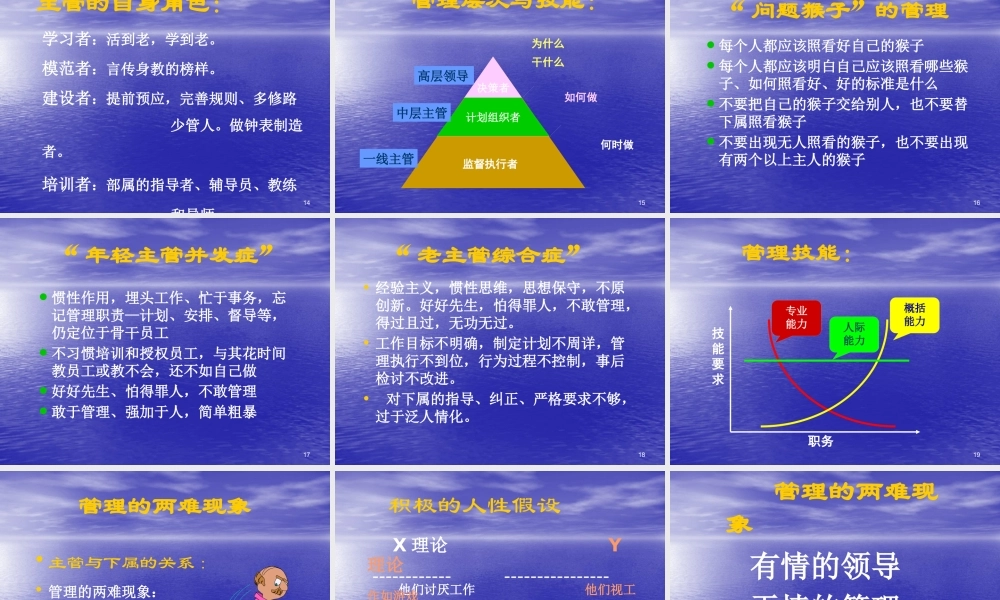 如何当好一线主管(PPT 81页)
