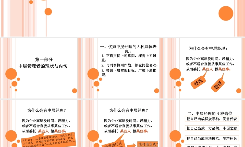 如何当好中层管理者(PPT45页)