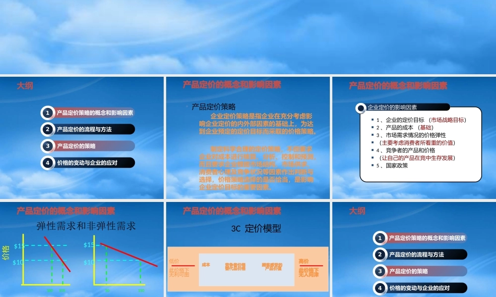 如何定价-策略与技巧