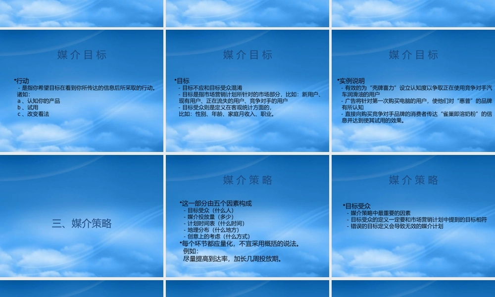 如何对媒介策略和媒介计划进行评估