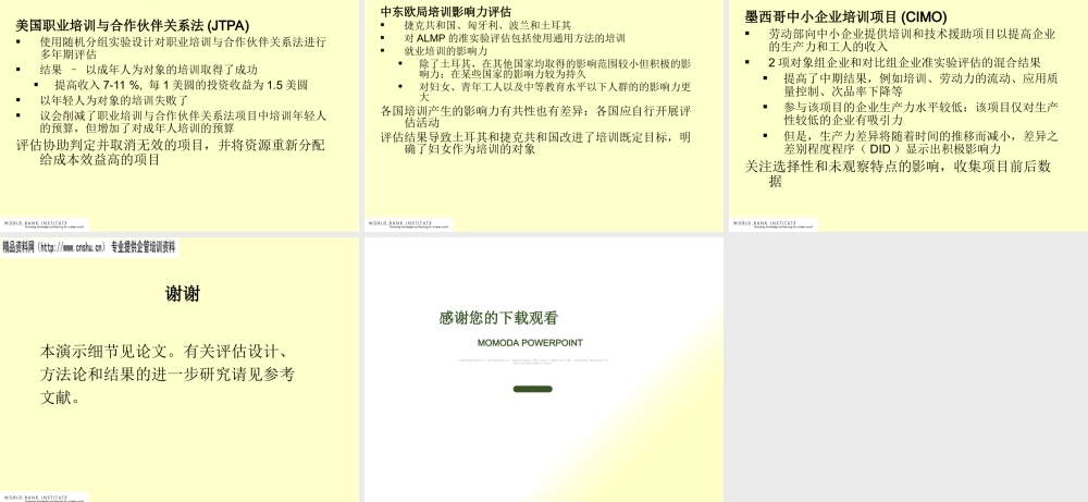 如何对培训项目进行评估