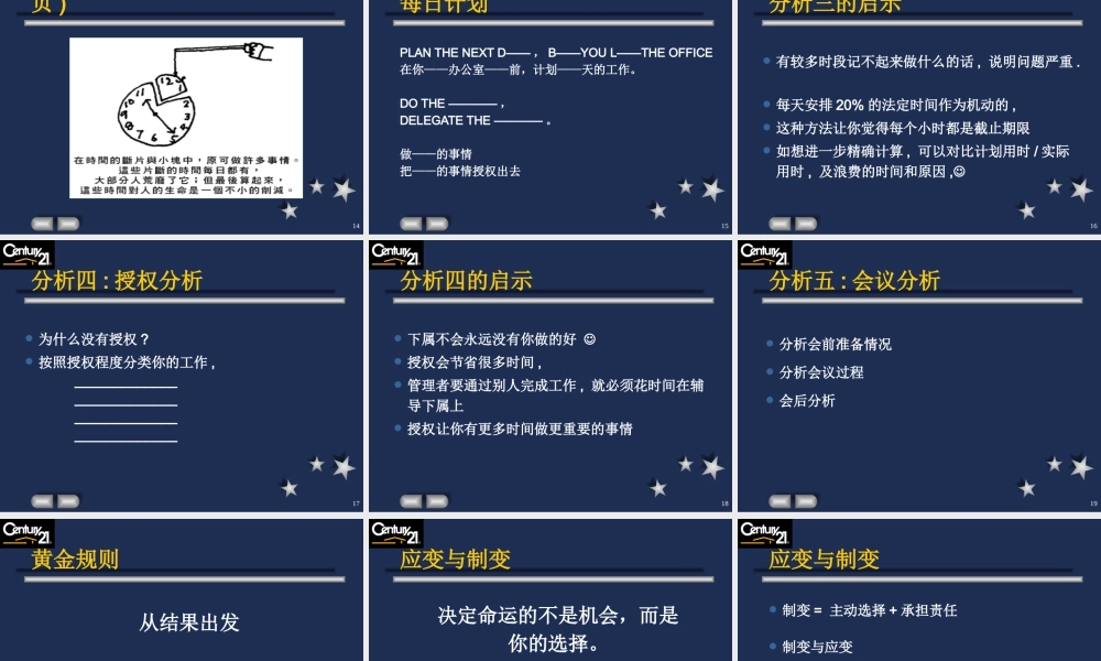 如何对时间管理