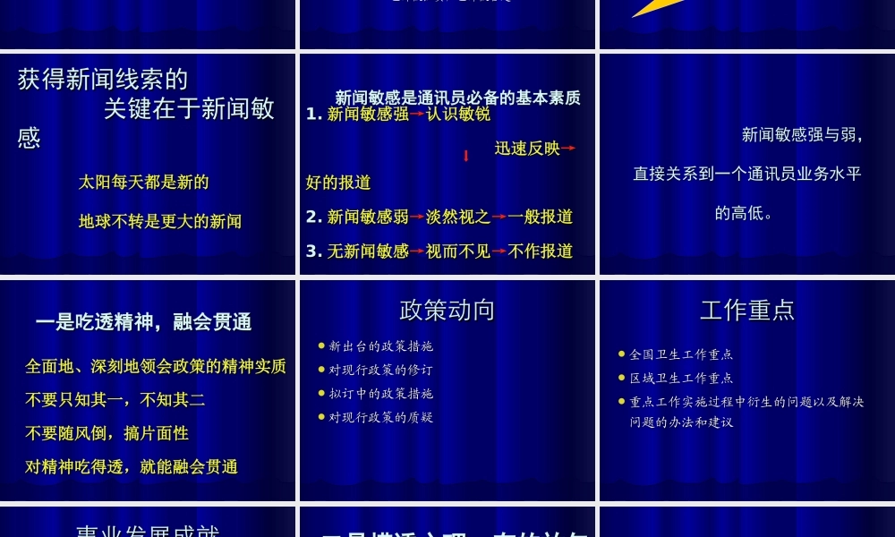 如何发现有价值的新闻线索(PPT47页)