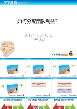 如何分配团队利益