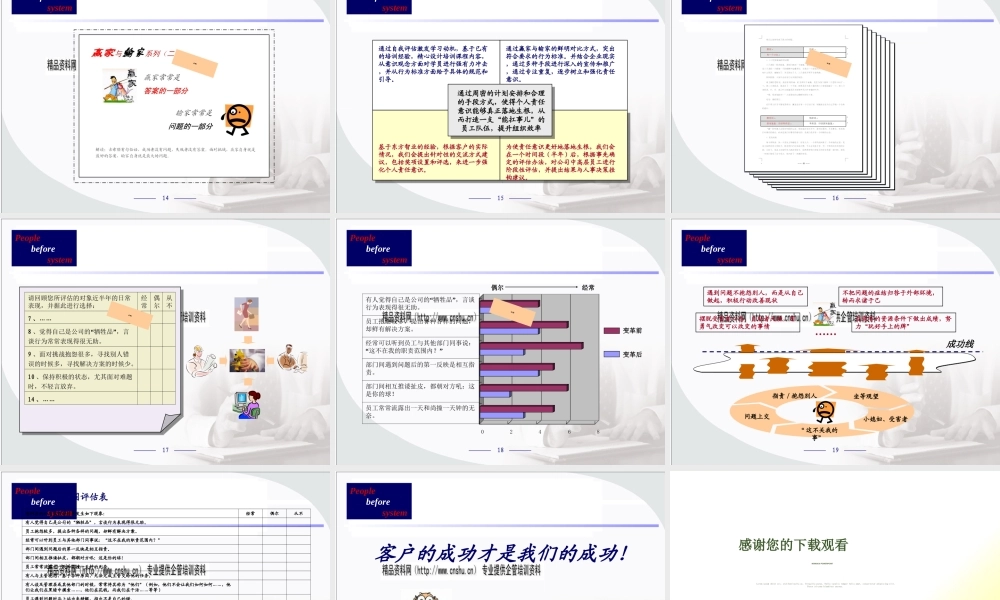 如何改善个人责任意识提升组织效率