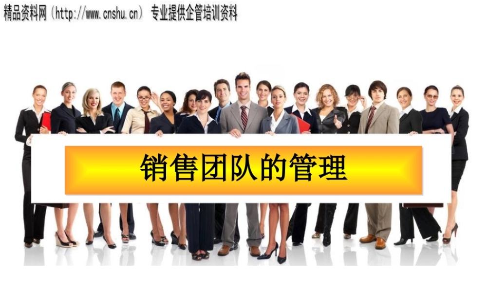 如何改造与提升销售团队