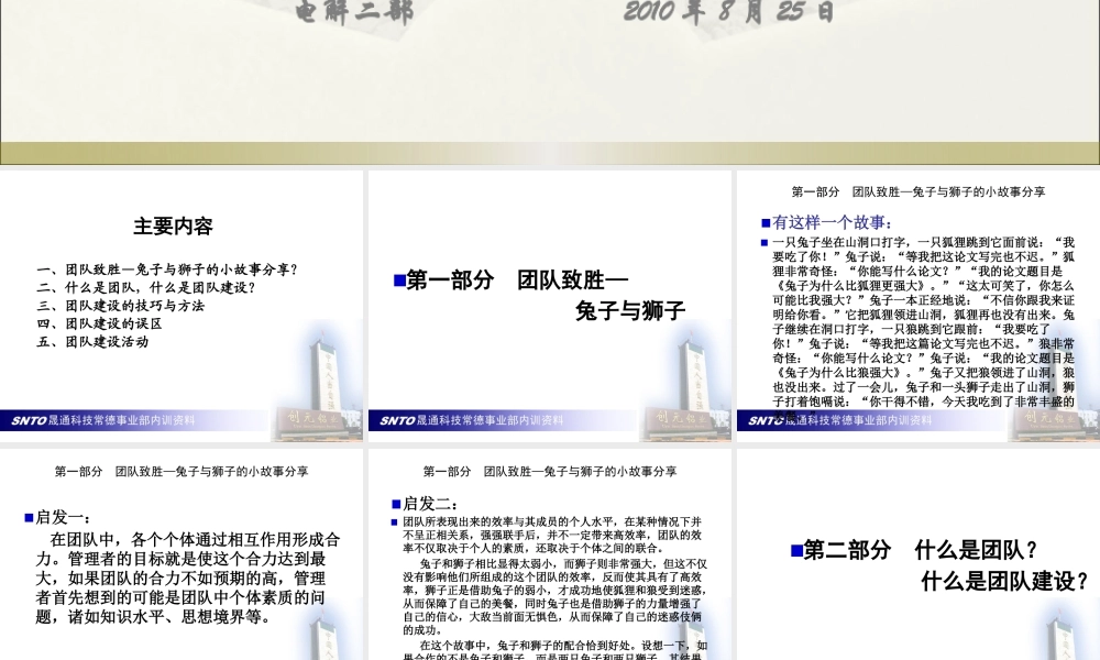 如何高效开展团队建设