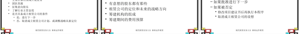 如何更好的成立租赁公司