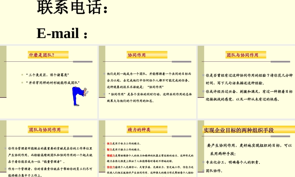 如何构建高绩效的团队