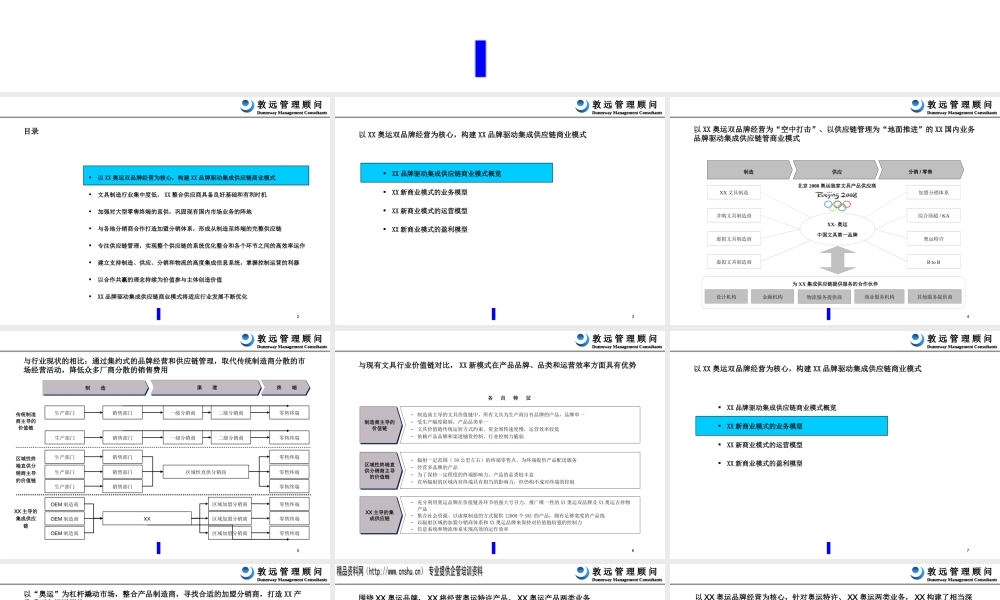 如何构建品牌驱动集成供应链商业模式