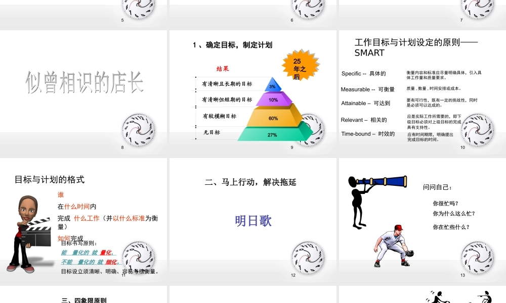 如何管理时间