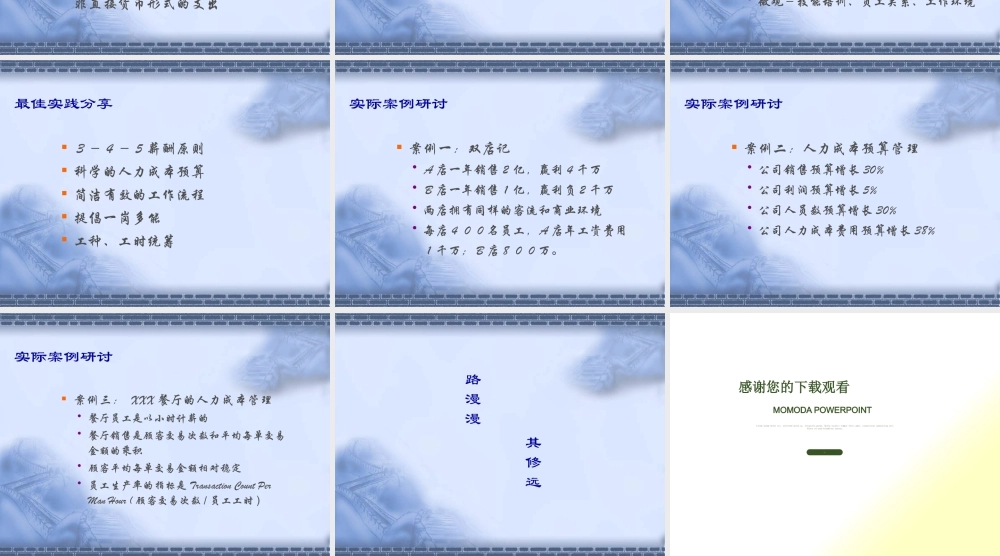 如何合理有效控制人工成本-陈志刚