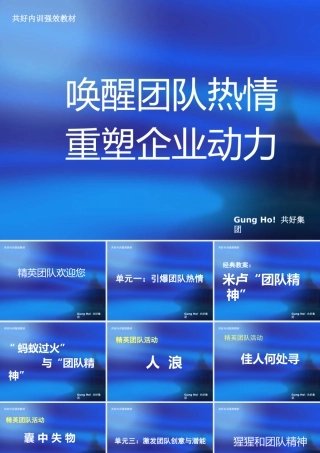 如何唤醒团队热情重塑企业动力