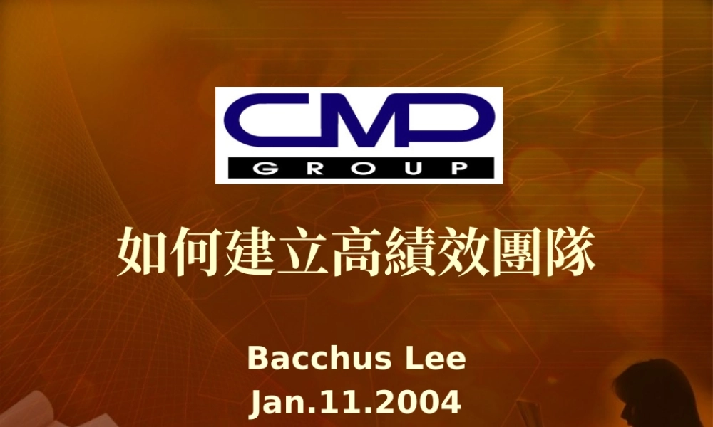 如何建立高绩效团队CMP