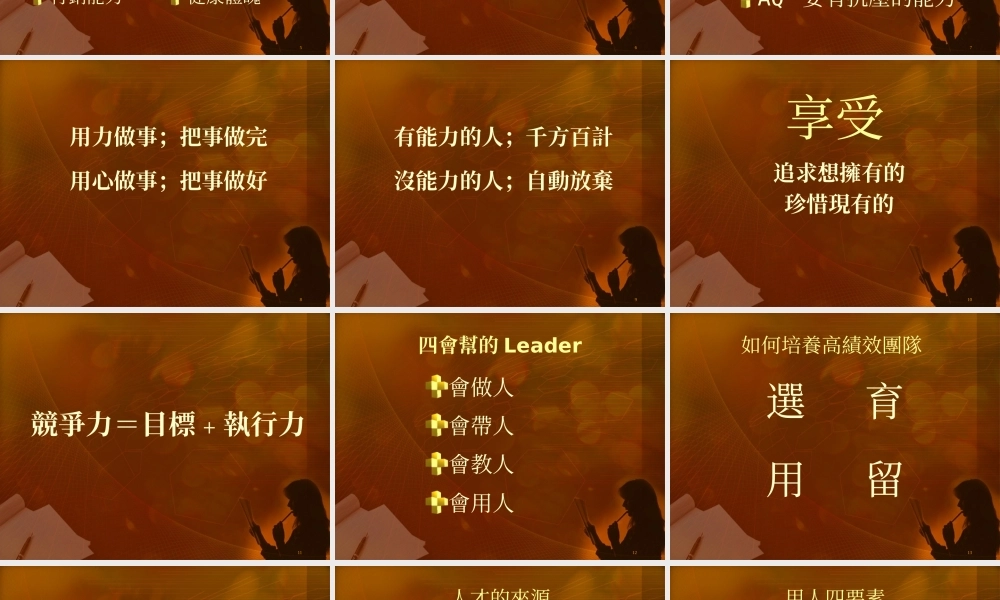 如何建立高绩效团队CMP
