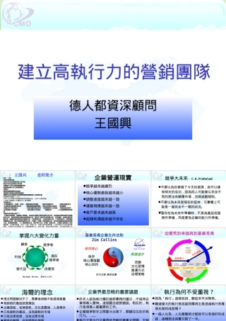 如何建立高执行力的营销团队(ppt 142页)7