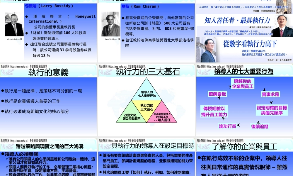 如何建立高执行力的营销团队(ppt 143页)