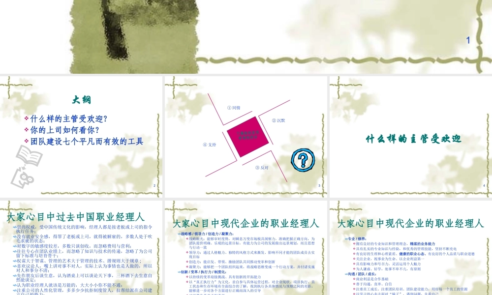 如何建立和谐团队