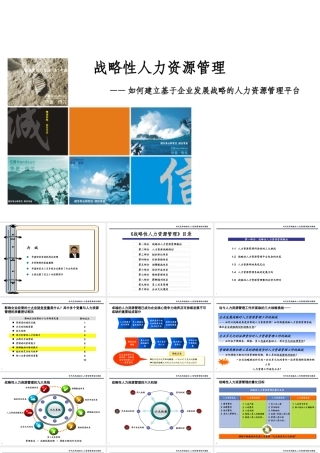 如何建立基于企业发展战略教材