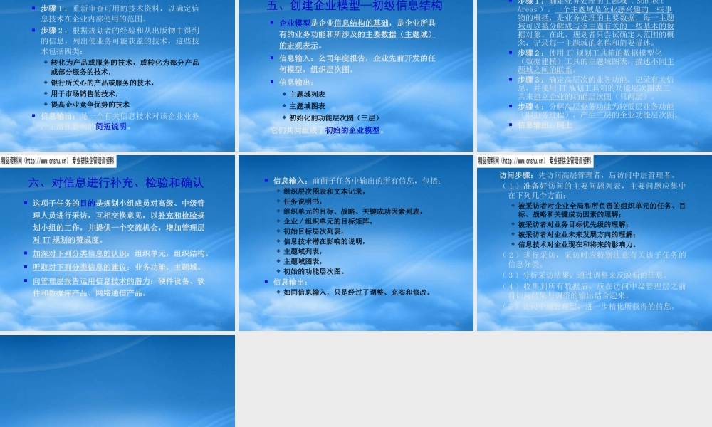 如何建立企业模型方案分析